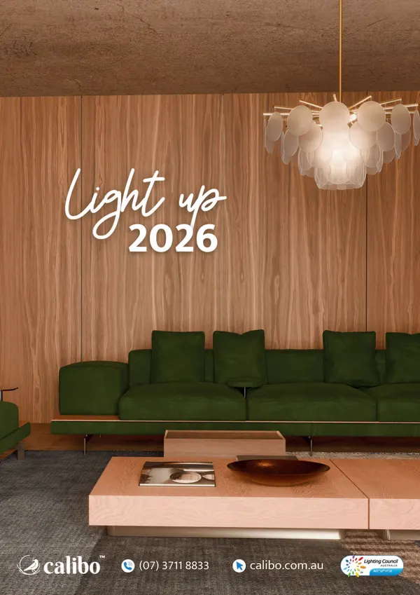 Calibo Lighting Catalogue 2026 cover