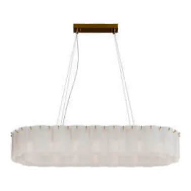 Calibo Mirage Layered Linear Chandelier