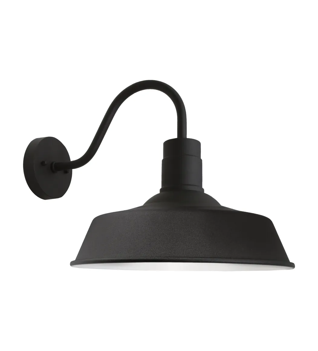 Cougar Lighting Arizona Gooseneck Exterior Wall Light