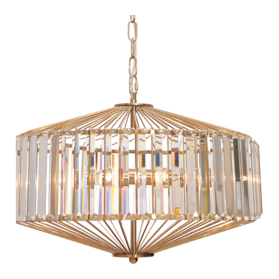 Cougar Lighting Arzano Crystal Pendant