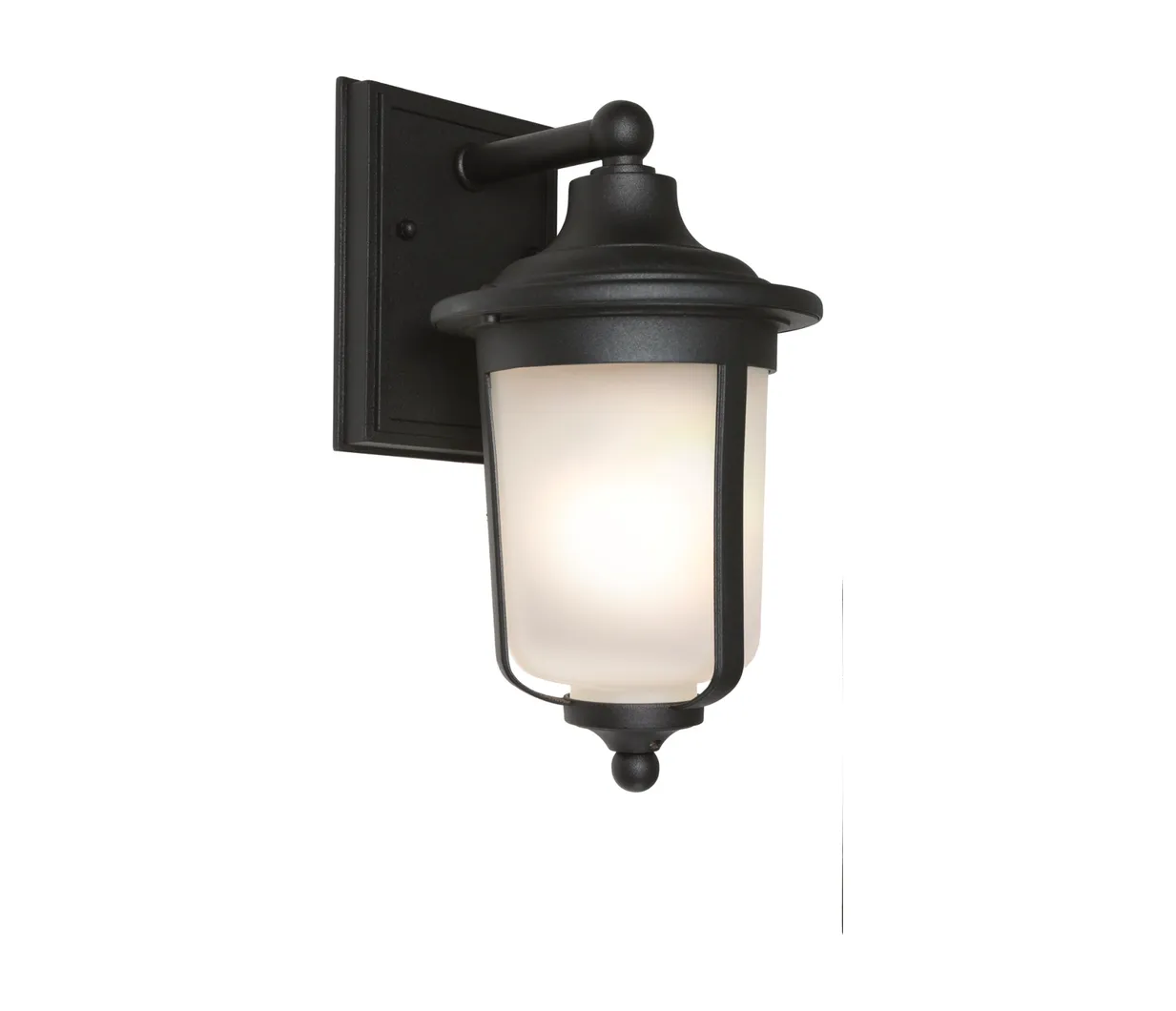 Cougar Lighting Devon Exterior Wall Light in Black