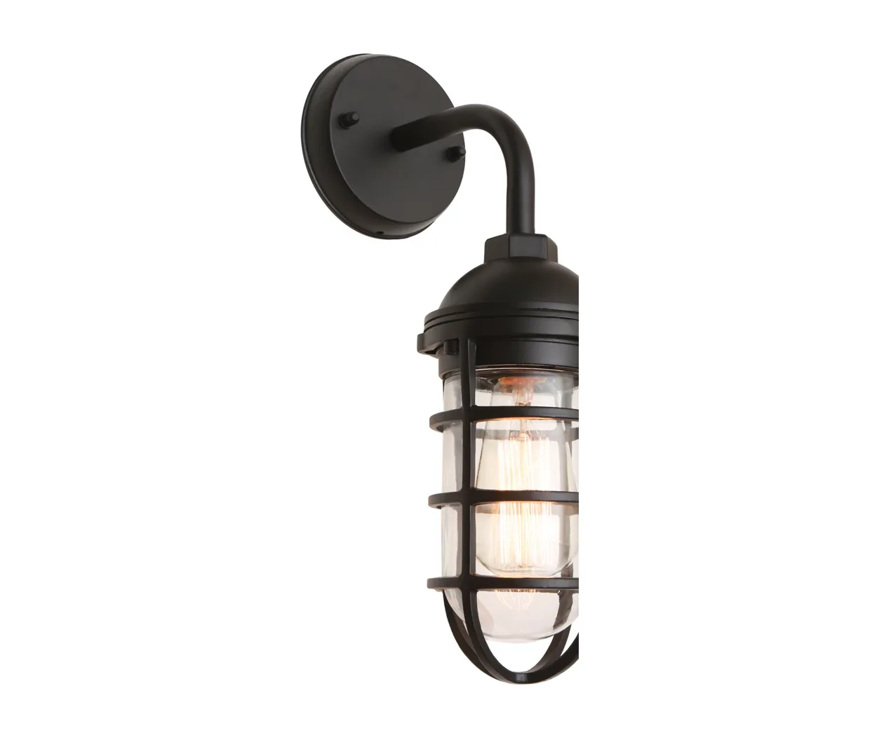 Cougar Lighting Newport Caged Exterior Wall Light