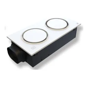 Domus Infinity PTC Bathroom Heater with DC Motor