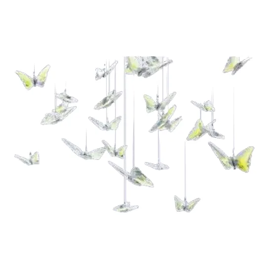 Eglo Adrados Crystal Butterfly LED Pendant
