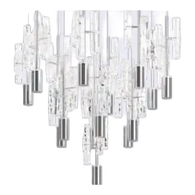 Eglo Alemdina Crystal LED Cluster Pendant