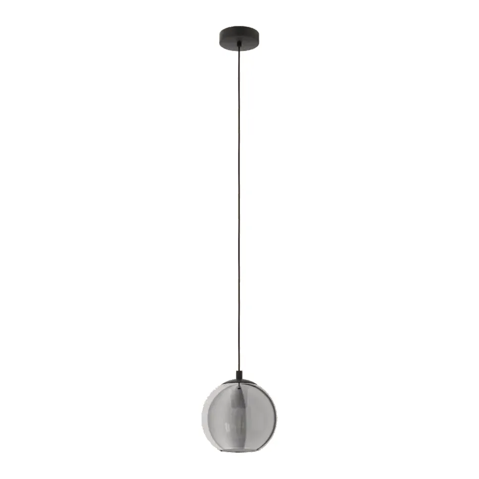 Eglo Ariscani Smoked Glass Globe Pendant