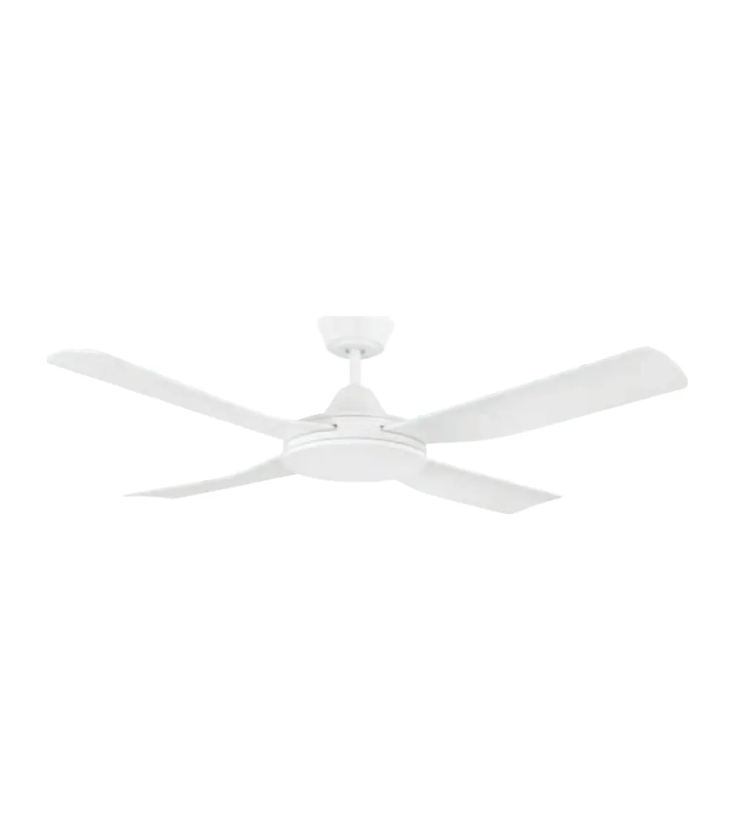 Eglo Bondi AC Ceiling Fan in 48", No light, White