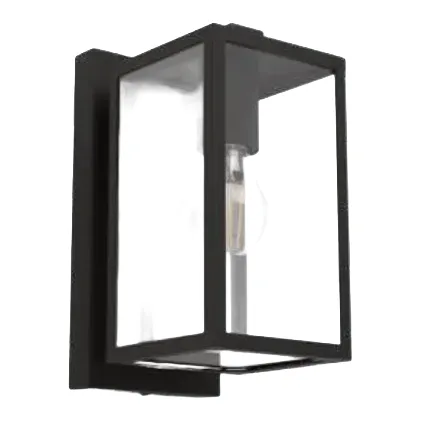 Eglo Budrone Box Lantern Exterior Wall Light