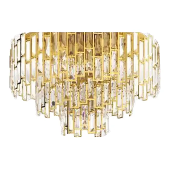 Eglo Calmeilles Tiered Crystal Ceiling Light