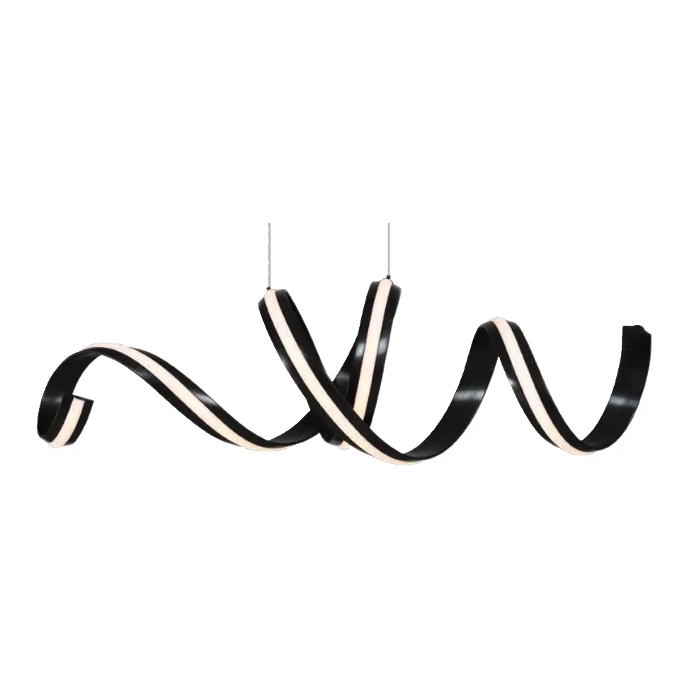 Eglo Camila Twisted LED Linear Pendant