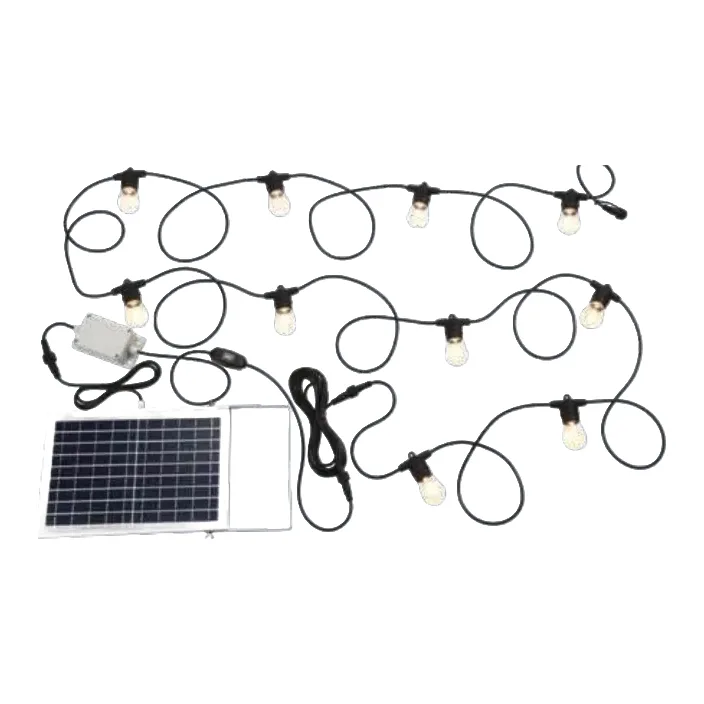 Eglo Festoon 2 Solar LED Festoon Light Kit