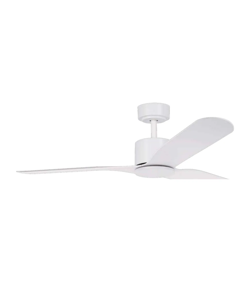Eglo Iluka DC Ceiling Fan in 52", No light, White