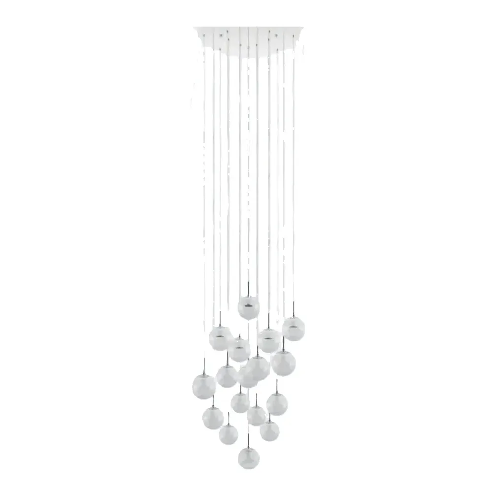 Eglo Montefio 2 Glass Ball LED Cluster Pendant