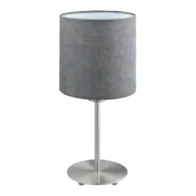 Eglo Pasteri Table Lamp in Grey linen