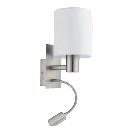 Eglo Pasteri Wall Light with LED Reading Arm