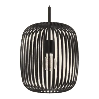 Eglo Romazzina Black Cage Pendant