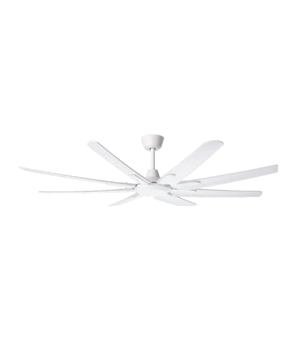 Eglo Santorini DC Ceiling Fan in 66", White