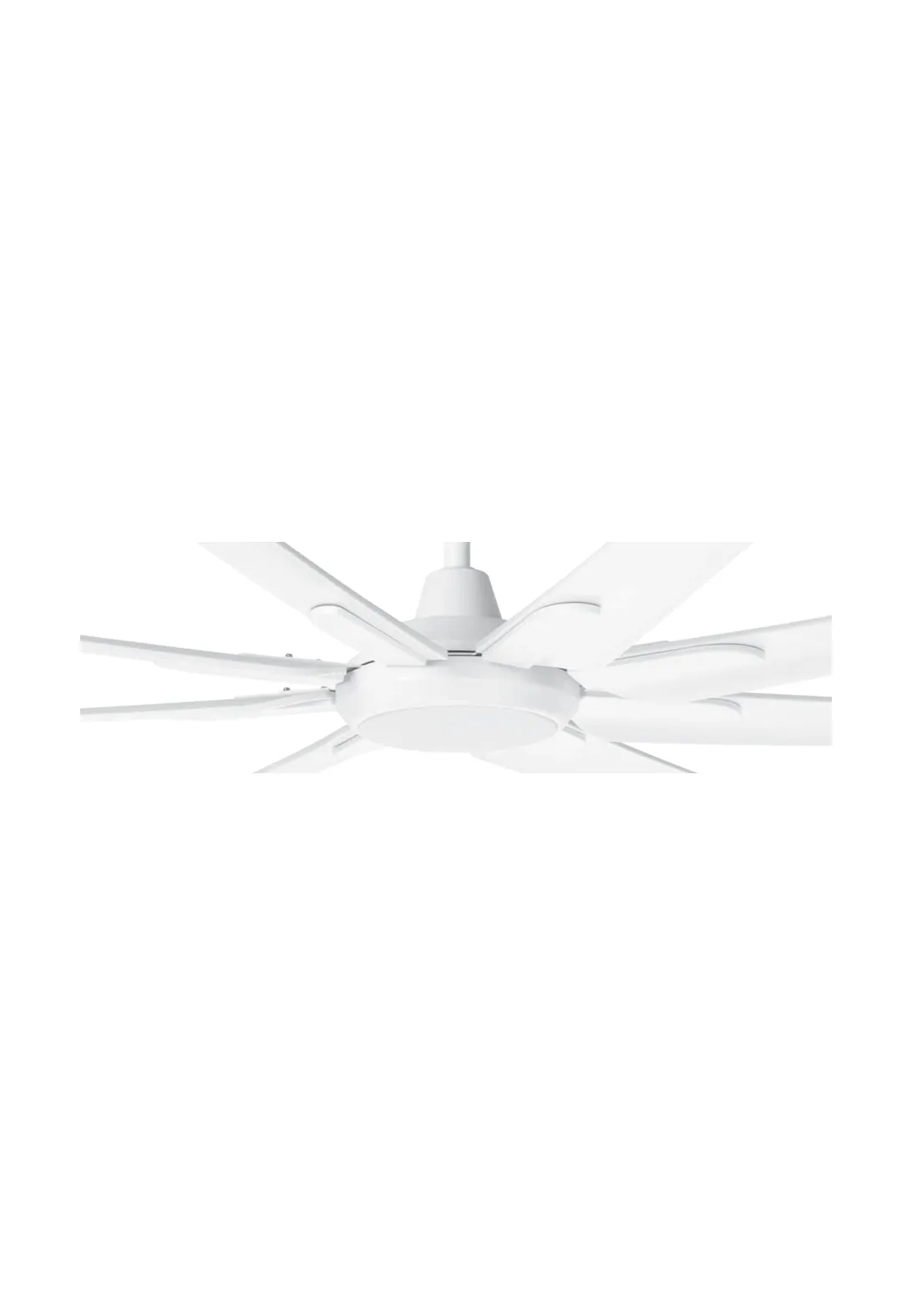 Eglo Santorini Tri-Colour LED Fan Light Kit in White