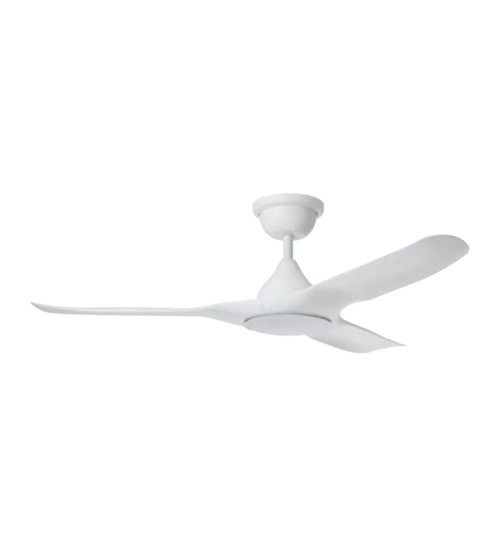 Eglo Tahiti IP66 DC Ceiling Fan in 52", No light, White