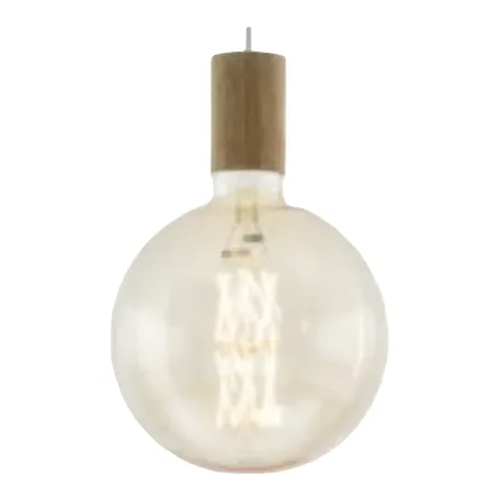 Eglo Tavistock Timber Lamp Holder Pendant