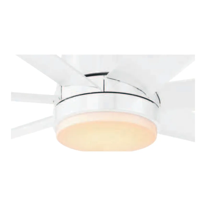 Eglo Tourbillion Tri-Colour LED Fan Light Kit in White