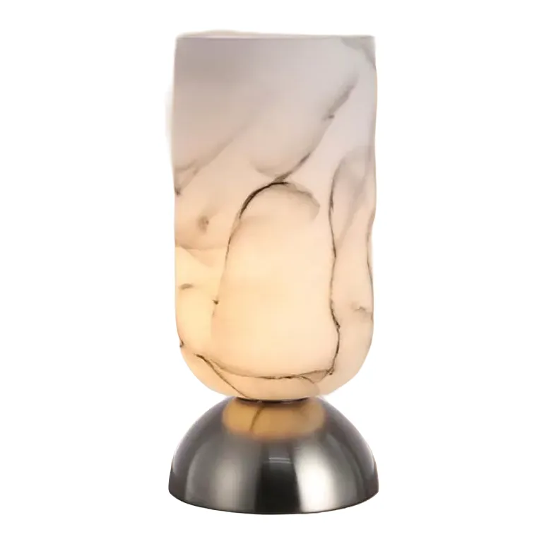 Lexi Lighting Alina Marble Glass Touch Lamp