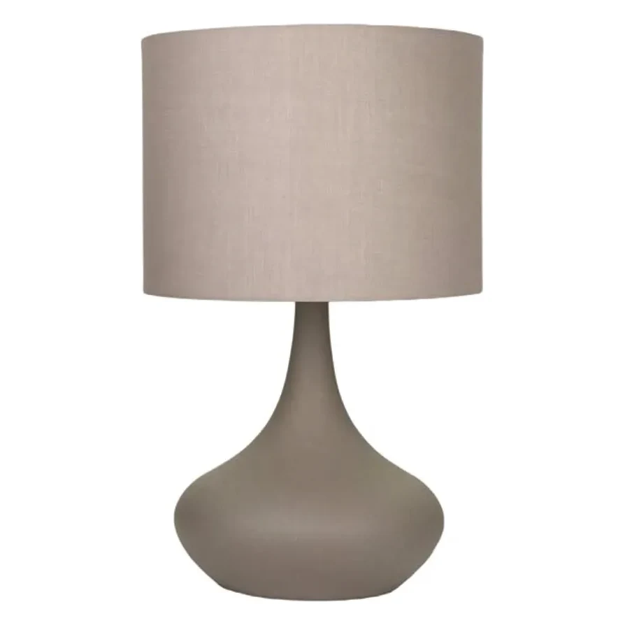 Lexi Lighting Atley Concrete Touch Lamp