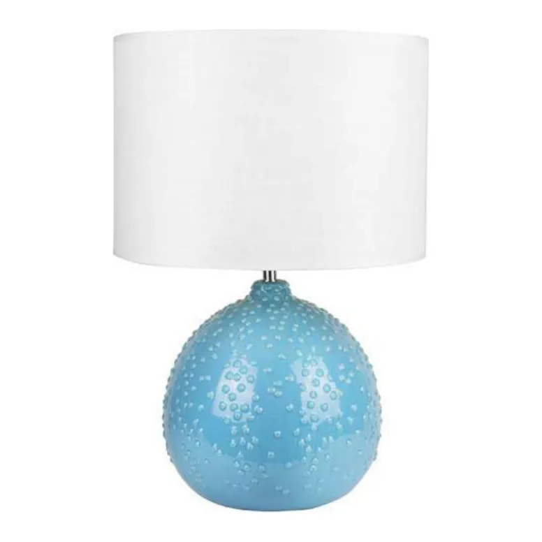 Lexi Lighting Boden Ceramic Table Lamp in Blue Base