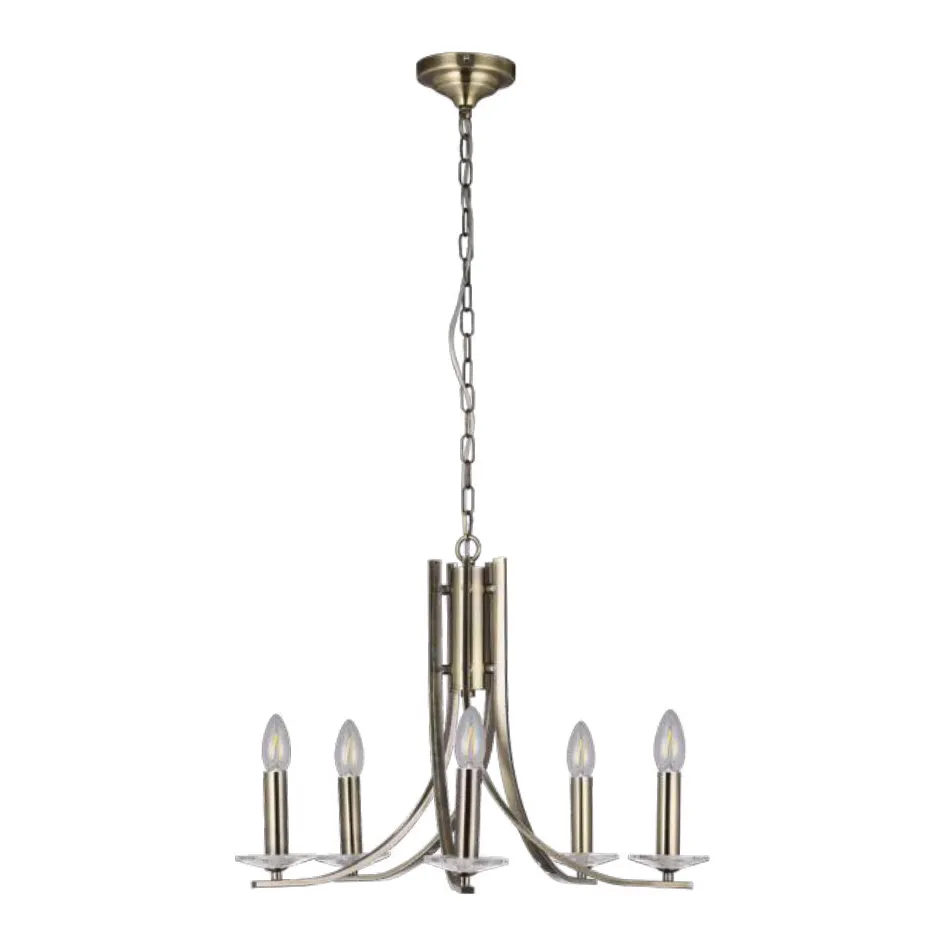 Lexi Lighting Corrine 5 Light Chandelier