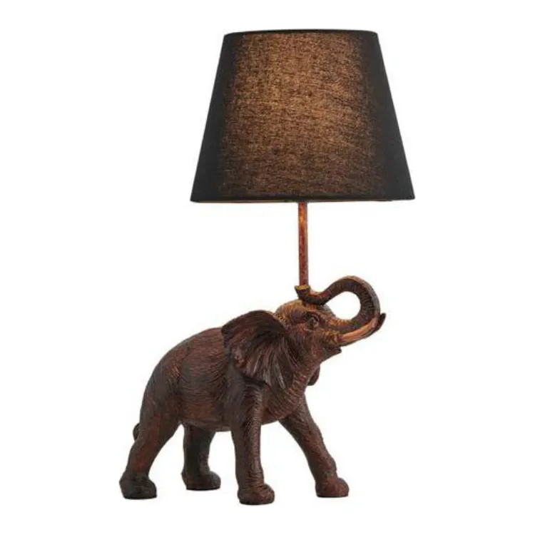 Lexi Lighting Elephant Trunk Up Table Lamp