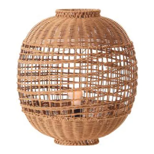 Lexi Lighting Galena Rattan Table Lamp