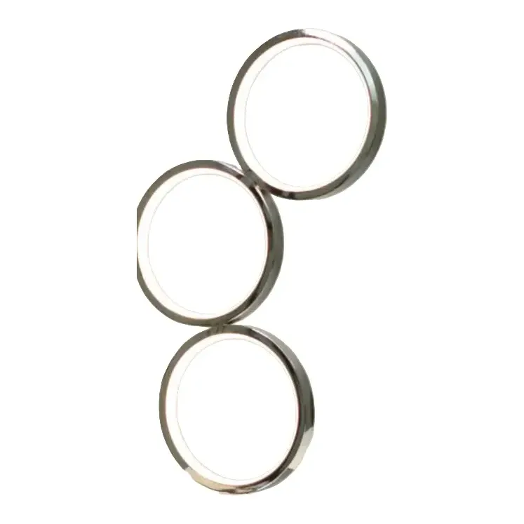 Lexi Lighting Iva LED Ring Table Lamp in Chrome