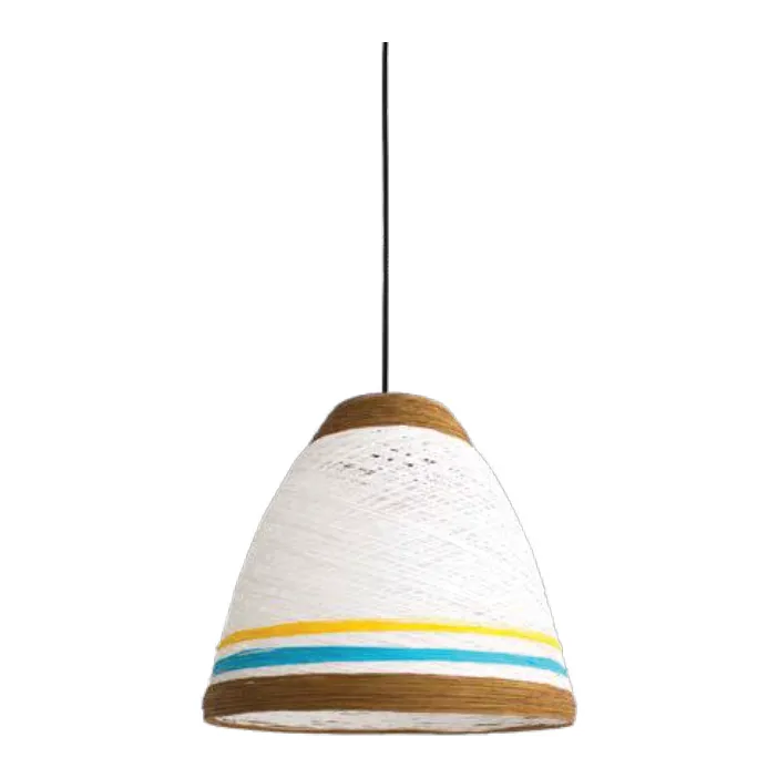 Lexi Lighting Jane Pendant Light in Brown/White