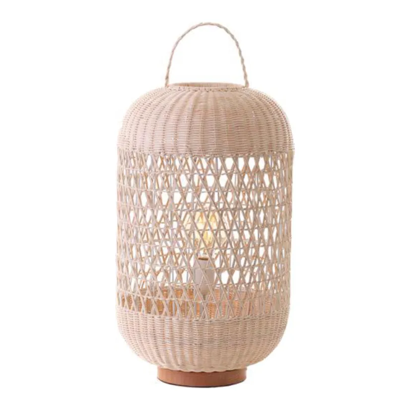Lexi Lighting Ophelia Rattan Table Lamp