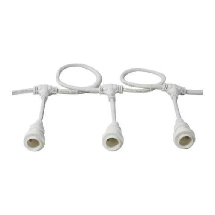 Lexi Lighting Outdoor Hanging Festoon Belt String Light