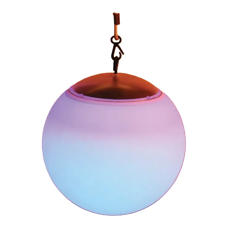Lexi Lighting Outdoor LED Hanging Ball Light (Solar/DC)