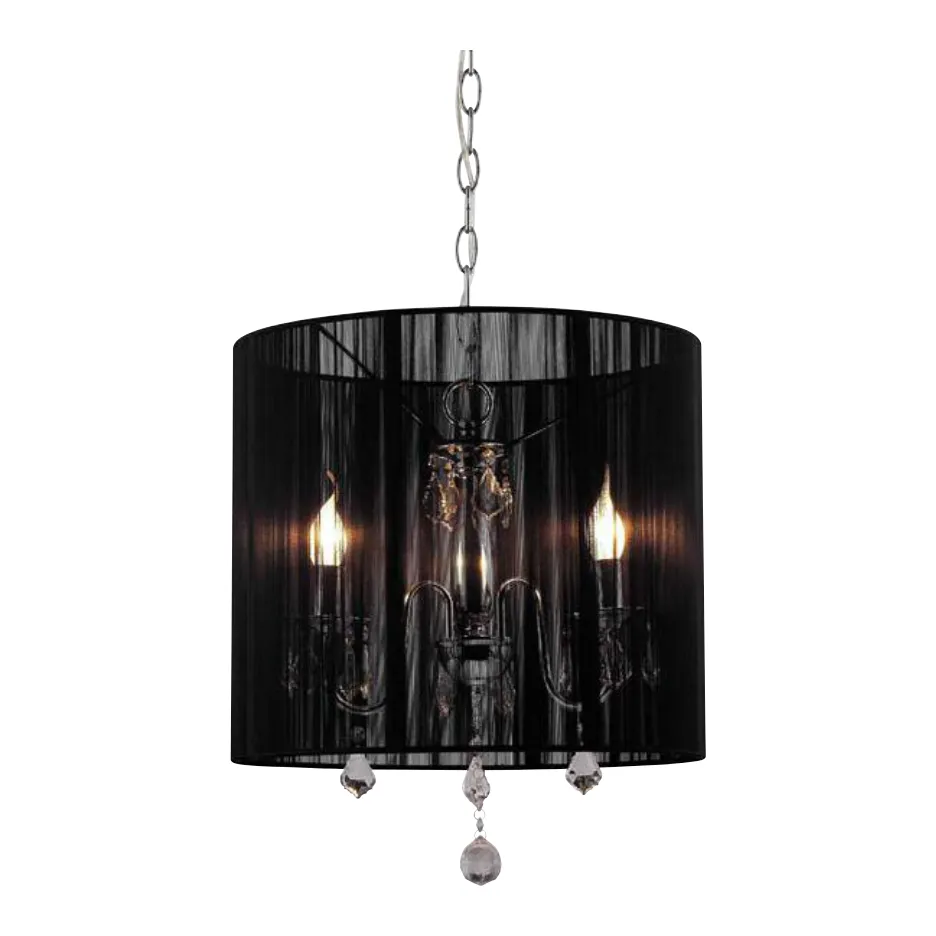 Lexi Lighting Paris 3 Arm Crystal Chandelier