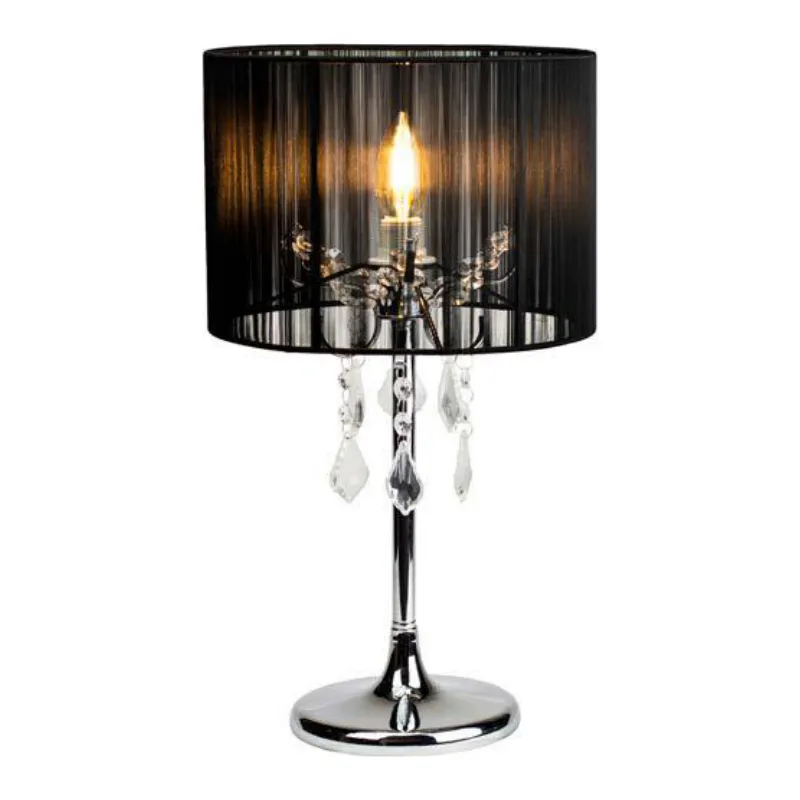 Lexi Lighting Paris Crystal Droplet Table Lamp