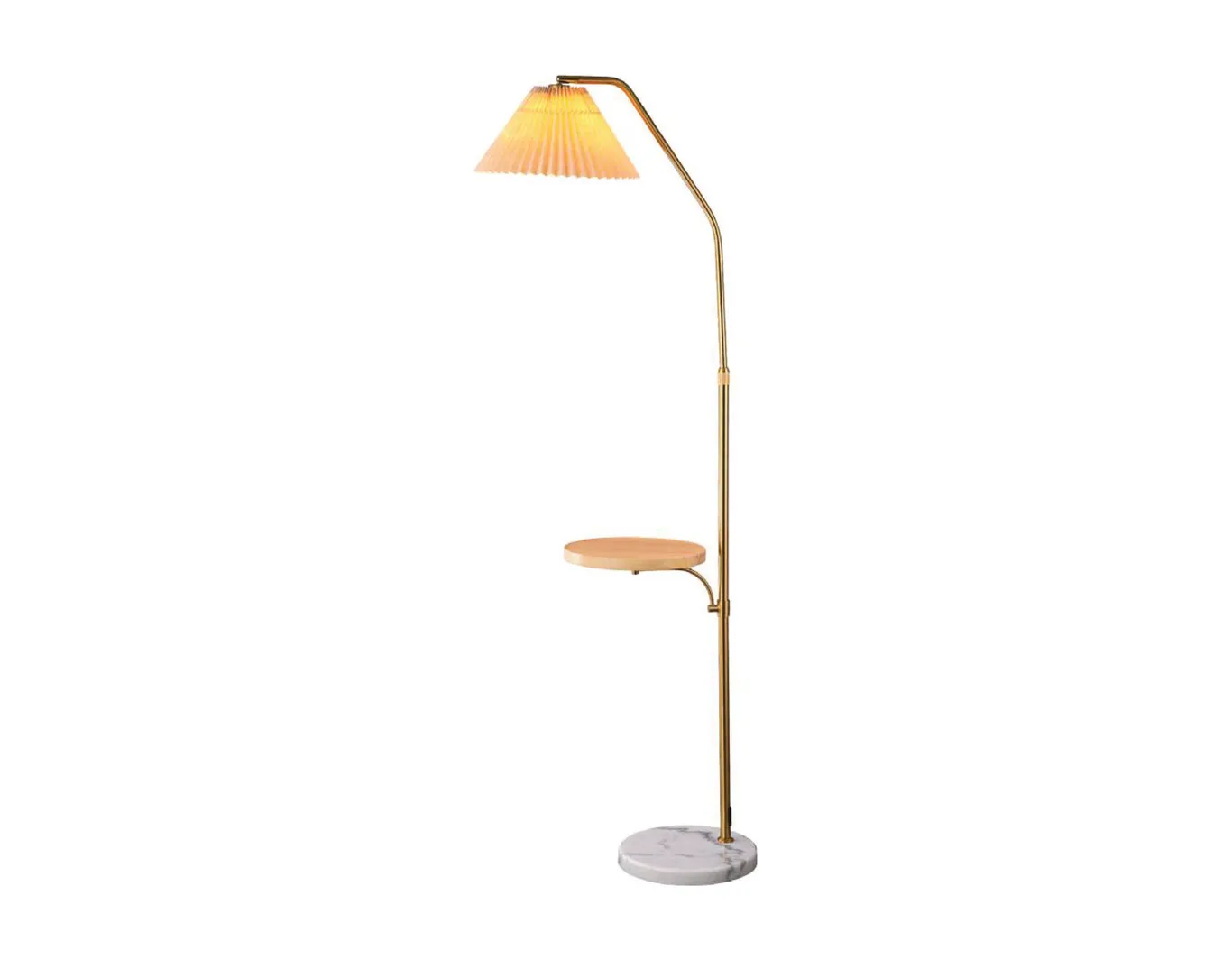 Lexi Lighting Rani Pleated Floor Lamp