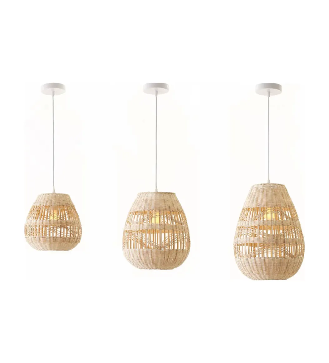 Lexi Lighting Shiri Rattan Pendant Light