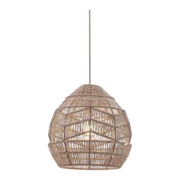 Lexi Lighting Tilda Hemp Pendant Light