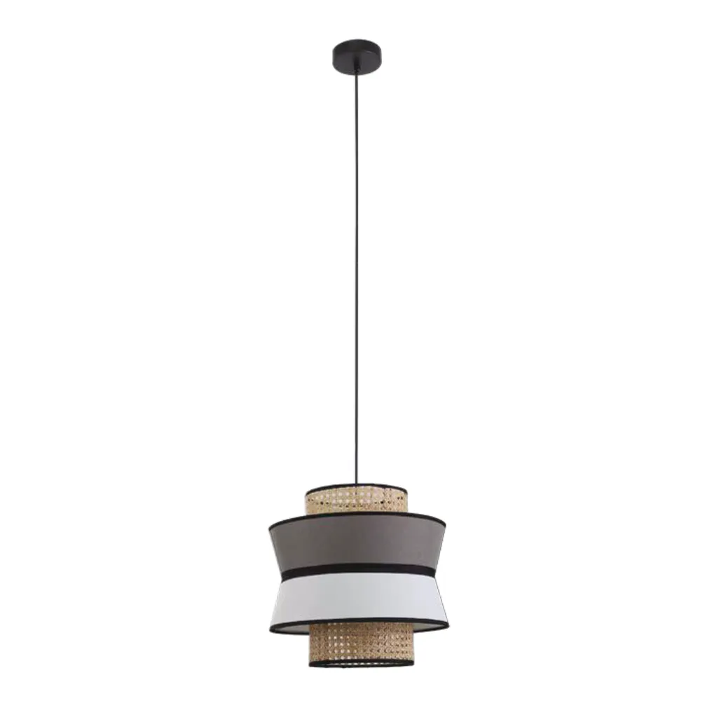 Lexi Lighting Václava Rattan Pendant Light