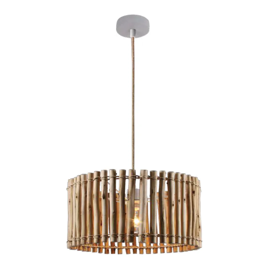 Lexi Lighting Vanessa Timber Pendant Light
