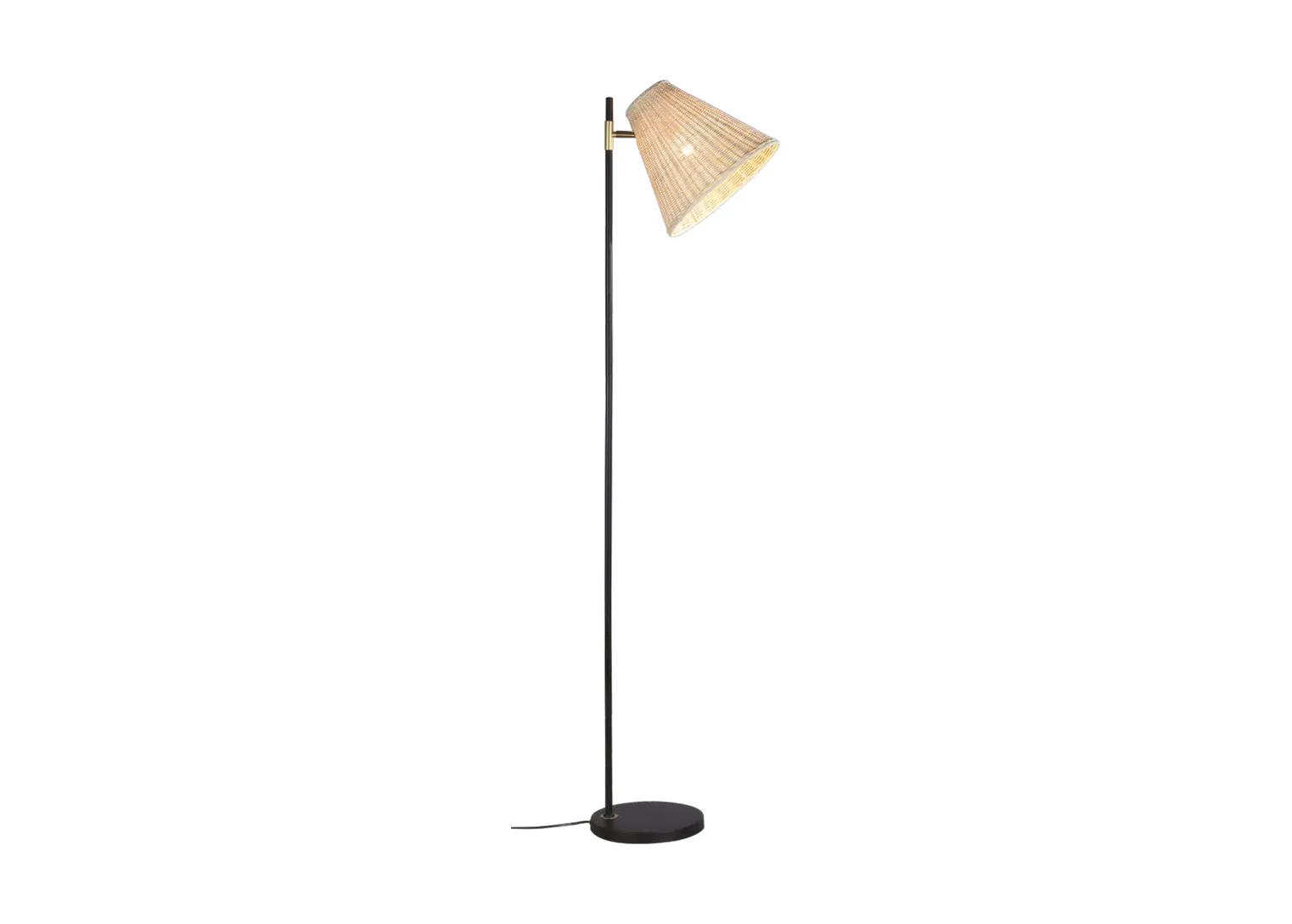 Lexi Lighting Yvetta Rattan Floor Lamp