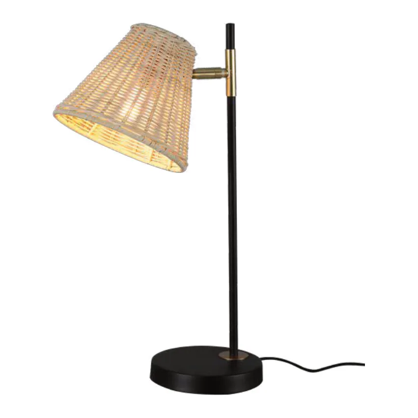 Lexi Lighting Yvetta Rattan Table Lamp