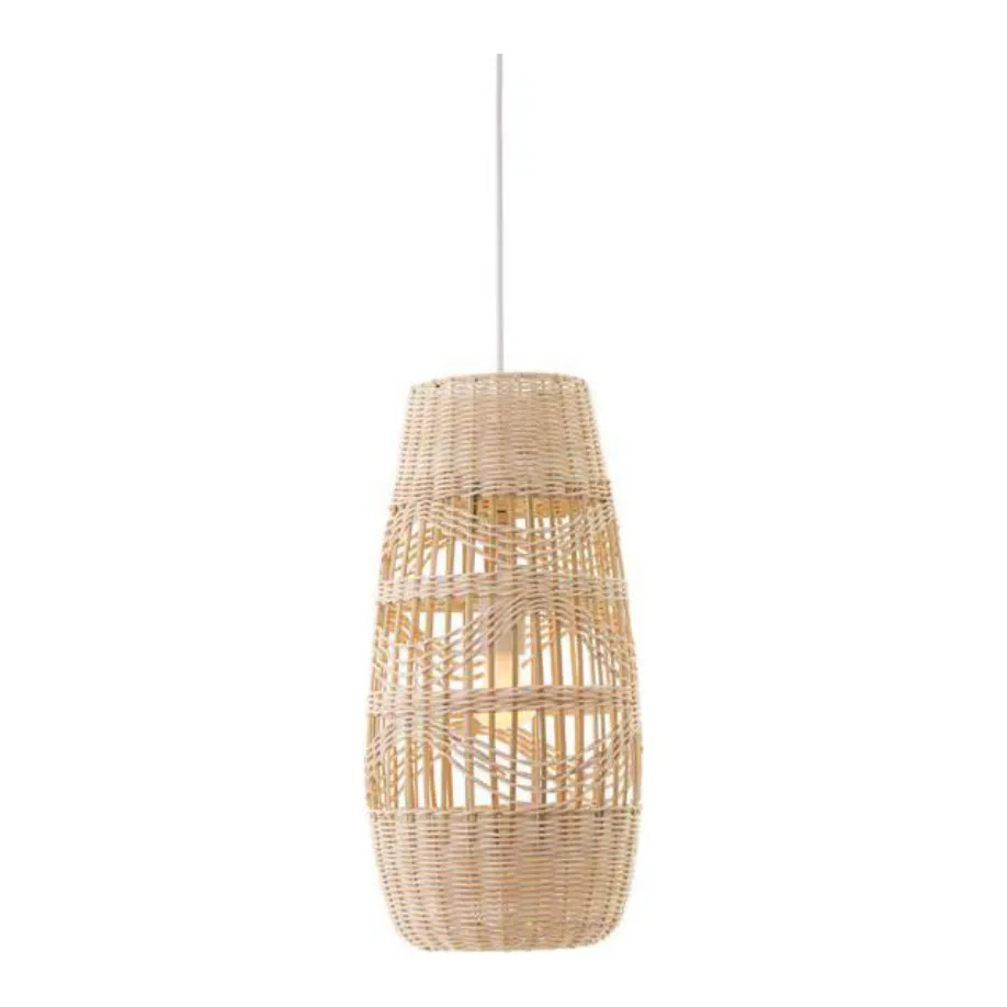 Lexi Lighting Zander Rattan Pendant Light