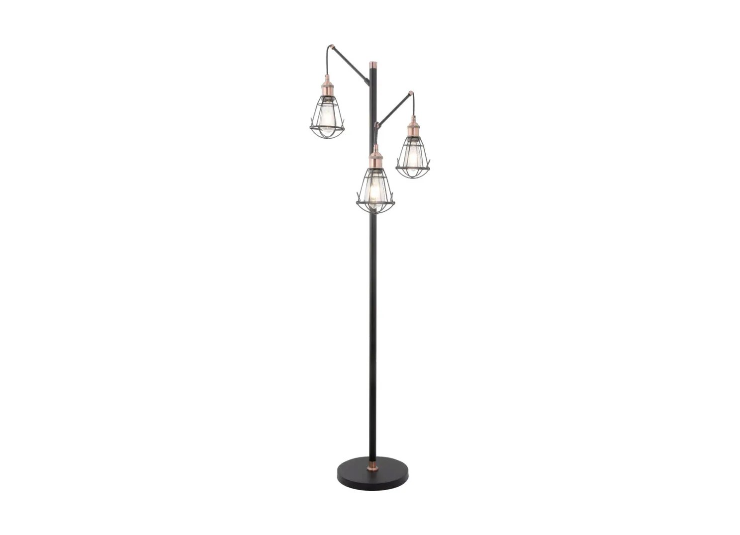 Lexi Lighting Zehra 3 Light Cage Floor Lamp