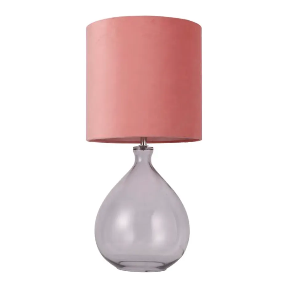 Lexi Lighting Zena Glass Table Lamp