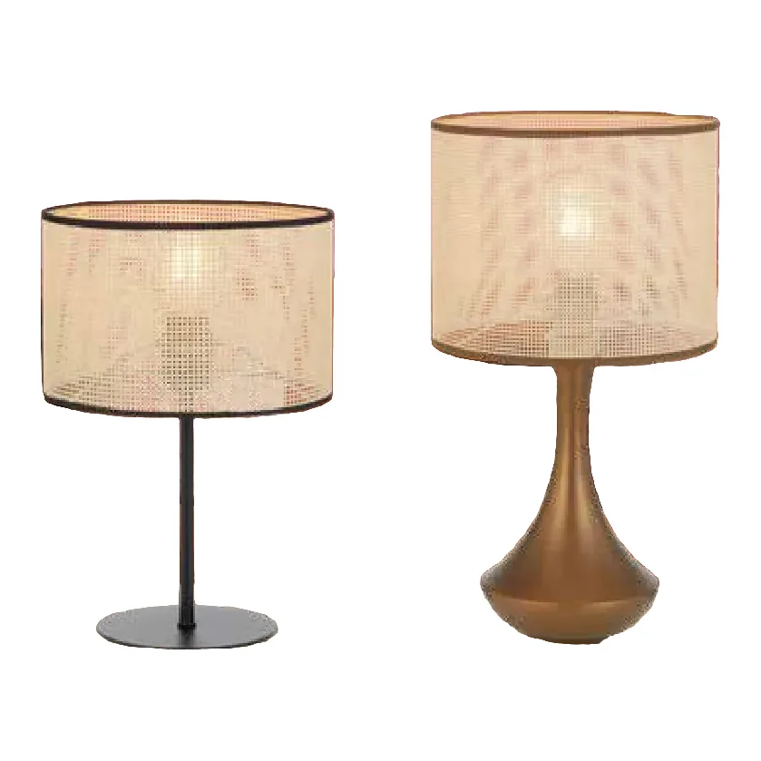 Lighting Network 1 Light Mesh Shade Table Lamps