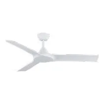 Martec Alpine DC Smart Ceiling Fan in Fan only, Matt White